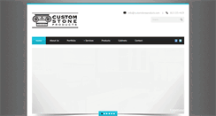Desktop Screenshot of customstoneproducts.com